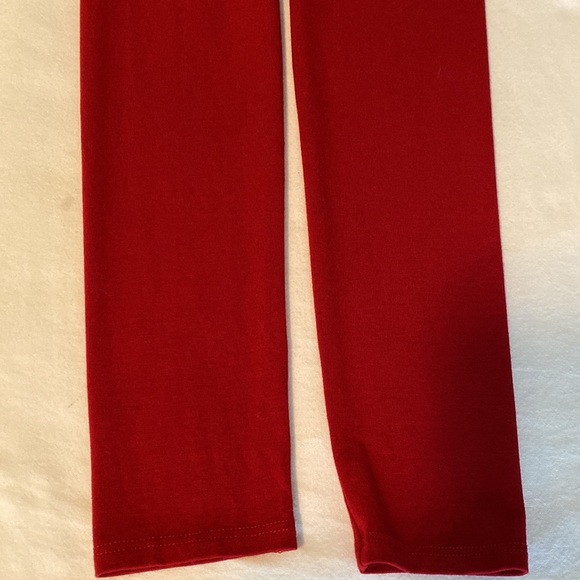 Eileen Fisher viscose / Lycra jersey bateau neck long sleeve top cardinal red - Picture 6 of 10